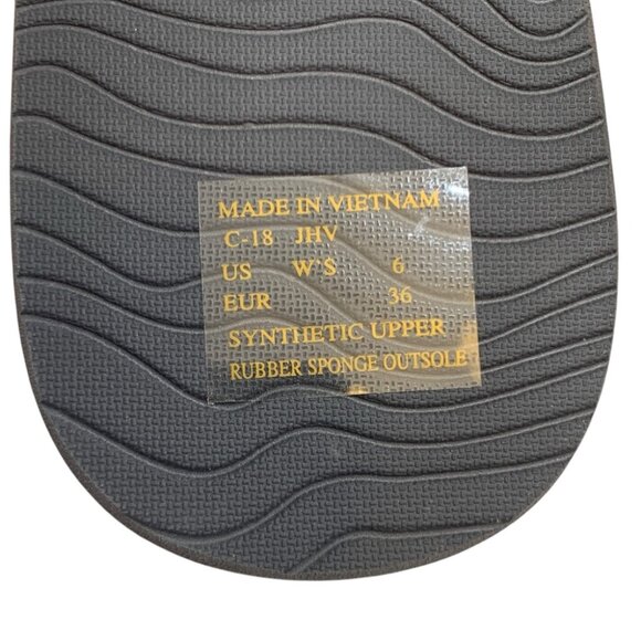 Reef Mist II Flip Flop Sandals Womens Size 6 Grey Silver Glitter New - Picture 4 of 4